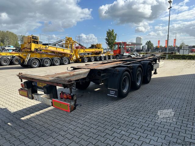 Transport de conteneurs Krone 40FT High Cube Chassis / BPW / drum / NL-chassi...