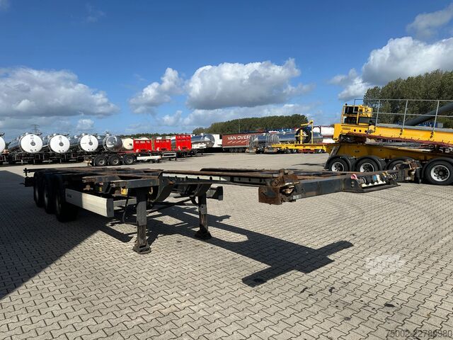 Transport de conteneurs Krone 40FT High Cube Chassis / BPW / drum / NL-chassi...