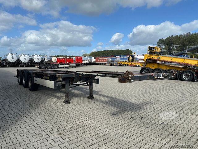 Transport de conteneurs Krone 40FT High Cube Chassis / BPW / drum / NL-chassi...