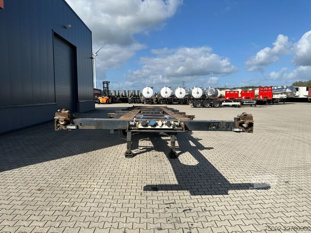 Transport de conteneurs Krone 40FT High Cube Chassis / BPW / drum / NL-chassi...