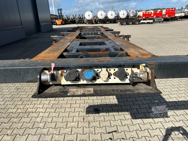 Transport de conteneurs Krone 40FT High Cube Chassis / BPW / drum / NL-chassi...