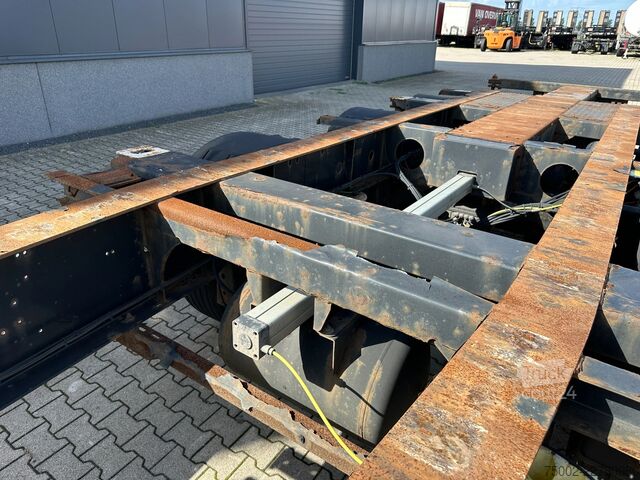 Transport de conteneurs Krone 40FT High Cube Chassis / BPW / drum / NL-chassi...