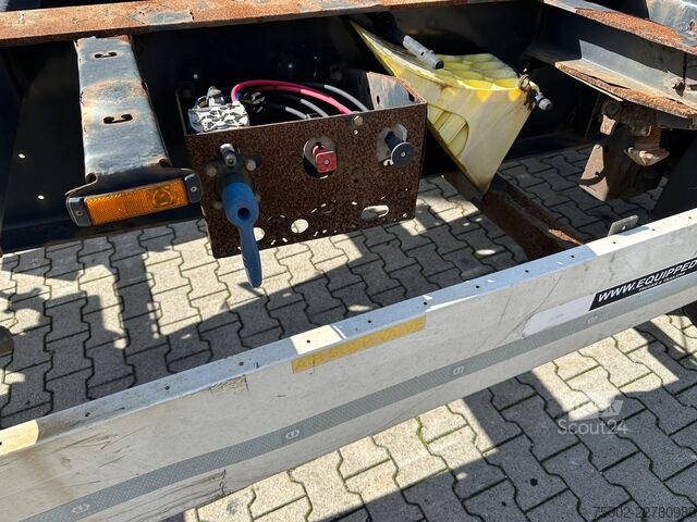Transport de conteneurs Krone 40FT High Cube Chassis / BPW / drum / NL-chassi...