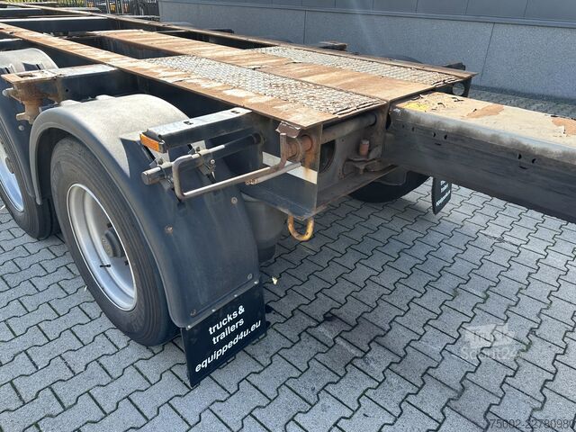 Transport de conteneurs Krone 40FT High Cube Chassis / BPW / drum / NL-chassi...