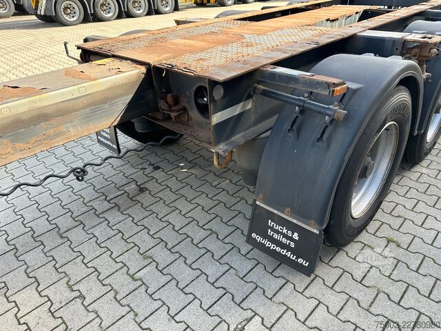 Transport de conteneurs Krone 40FT High Cube Chassis / BPW / drum / NL-chassi...