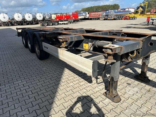 Transport de conteneurs Krone 40FT High Cube Chassis / BPW / drum / NL-chassi...