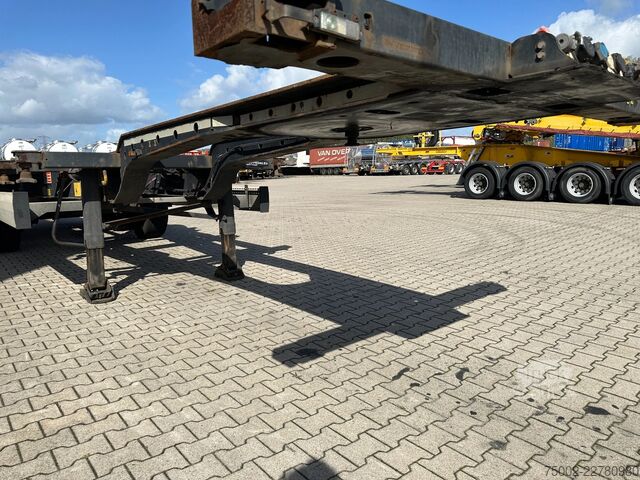 Transport de conteneurs Krone 40FT High Cube Chassis / BPW / drum / NL-chassi...