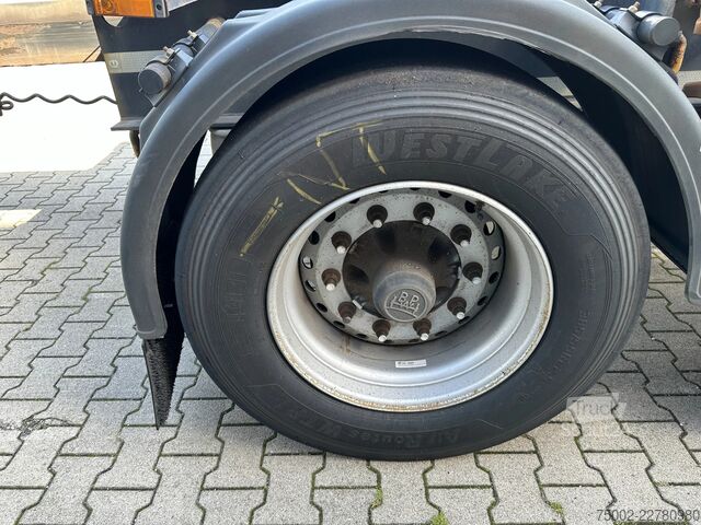 Transport de conteneurs Krone 40FT High Cube Chassis / BPW / drum / NL-chassi...