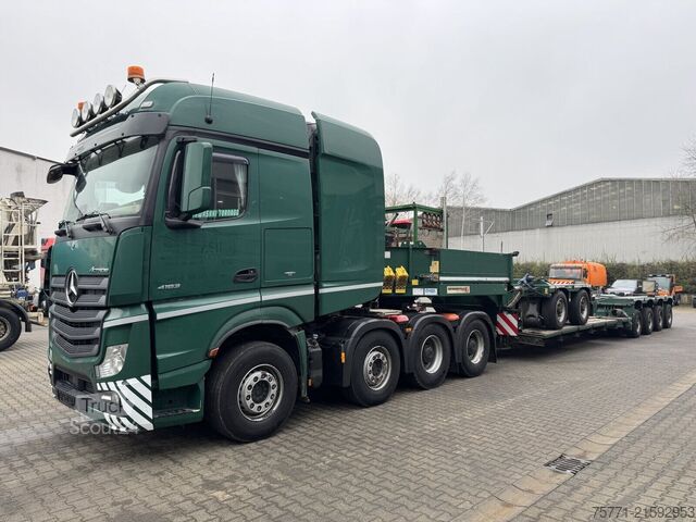 Blokvogn Faymonville STBZ-6VA NACZEPA NISKOPODWOZIOWA + WÓZEK