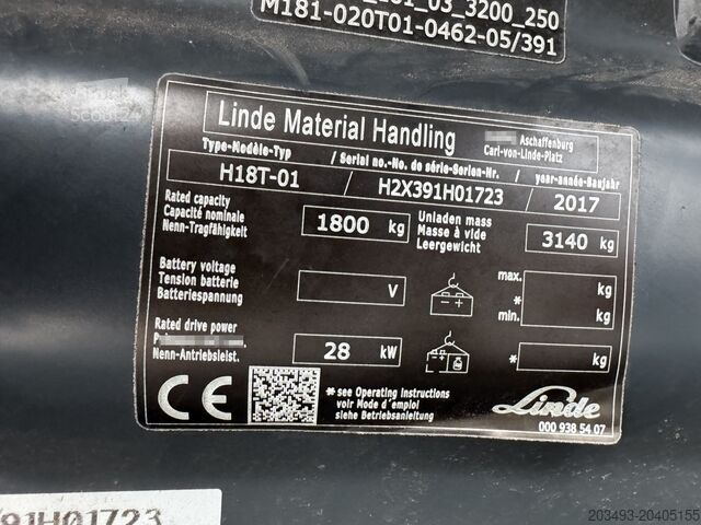 Vysokozdvižný vozík Linde H18T-01