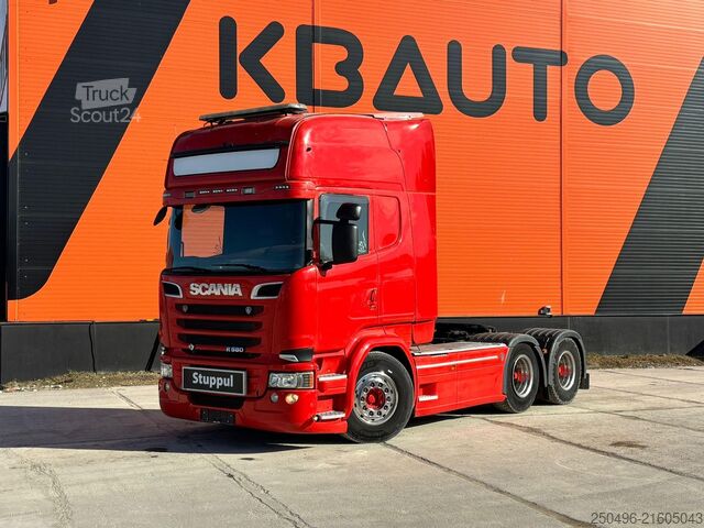 Стандартный трактор Scania R 580 6x4 HYDRAULICS / RETARDER