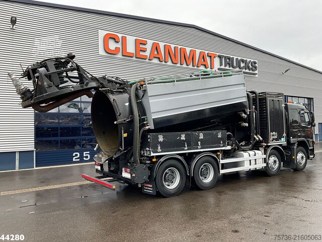 Zuigvoertuig Volvo FM 400 8x4 Manual Wicom Combi