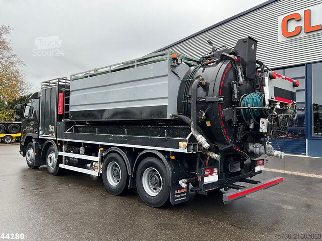 Zuigvoertuig Volvo FM 400 8x4 Manual Wicom Combi