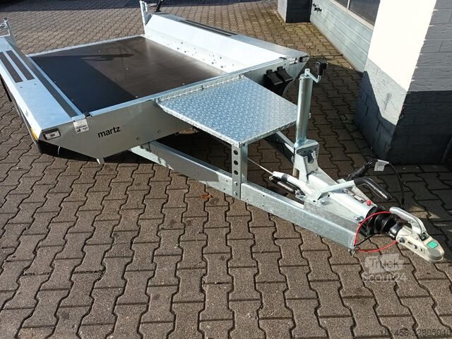 مقطورة سيارة Martz Builder BAU-3 260/2 S 2,7T Heckklappe