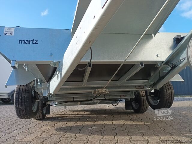 مقطورة سيارة Martz Builder BAU-3 260/2 S 2,7T Heckklappe
