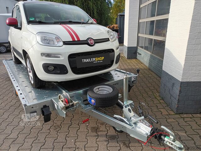Prikolica za prevoz automobila trailershop Martz GT kippr 360 1500kg Boden 100  Neu