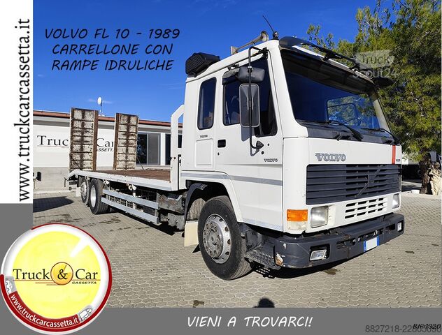 Kamion sa ravnom platformom Volvo FL 10