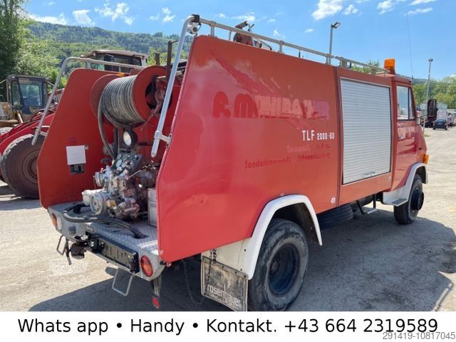 Camion per usi speciali STEYR 590 132 L38 4x2 Feuerwehr Bj 1978