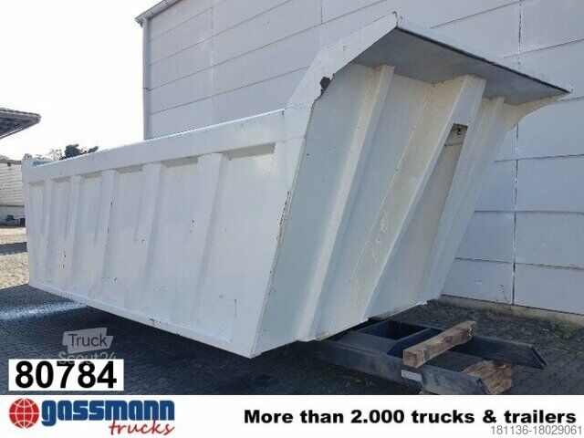 Camion benne Joluso Stahlmulde CXBAS, mit Klappe 16 cbm
