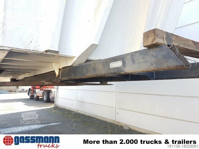 Camion benne Joluso Stahlmulde CXBAS, mit Klappe 16 cbm