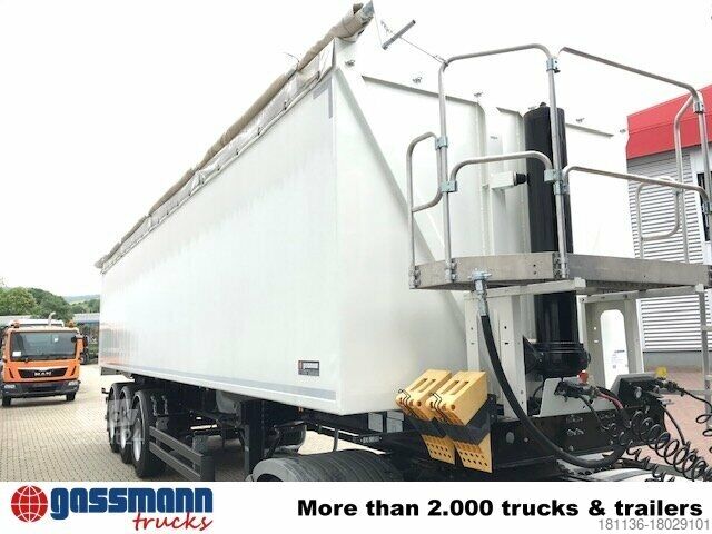 Kippers oplegger  F-A-G SKA 50, ca. 51,8m³, Kombitür