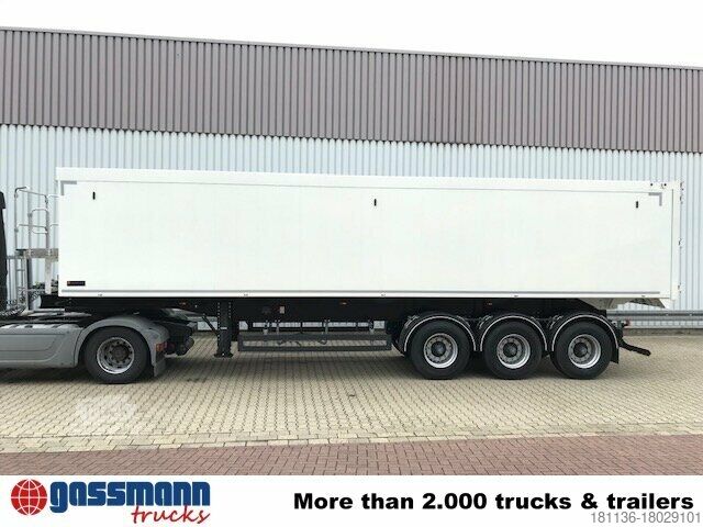 Kippers oplegger F-A-G SKA 50, ca. 51,8m³, Kombitür