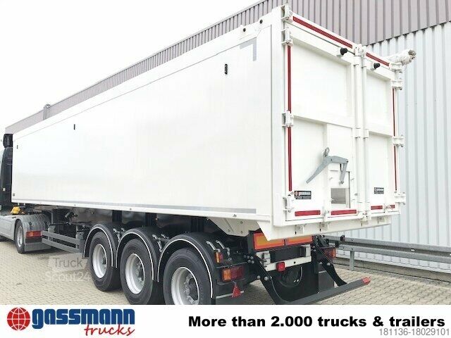 Kippers oplegger F-A-G SKA 50, ca. 51,8m³, Kombitür