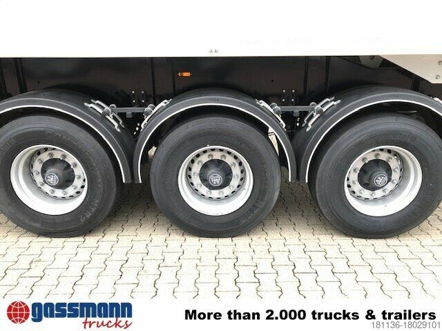 Kippers oplegger F-A-G SKA 50, ca. 51,8m³, Kombitür