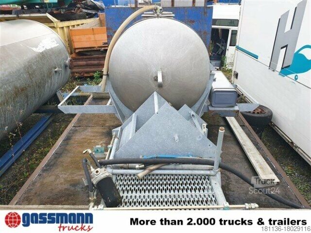 Tanker truck Tank-Aufbau