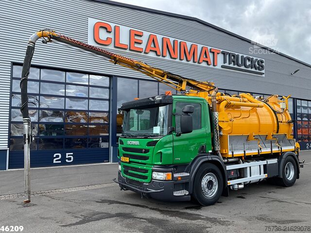 Suction vehicle Scania P 320 Euro 6 Bekker LaGram 8m³ kolkenzuiger