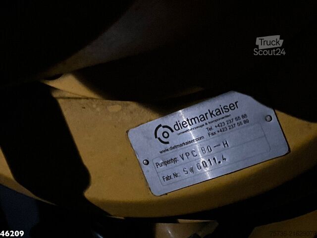 Emme aracı Scania P 320 Euro 6 Bekker LaGram 8m³ kolkenzuiger