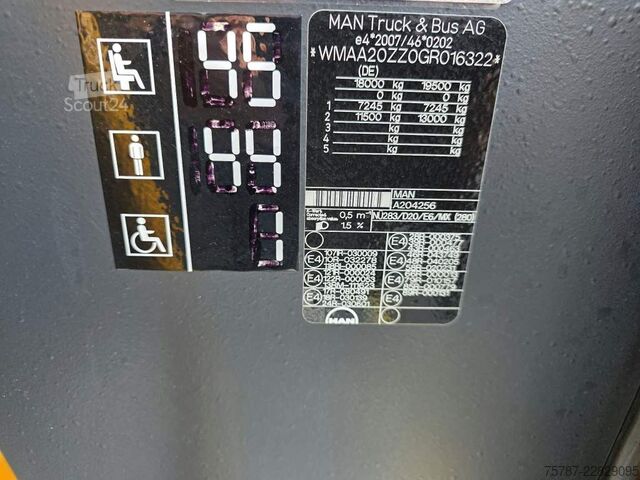 Stadtbus MAN A 20 City,45+44+1,Retrader, Euro 6, Standheizung
