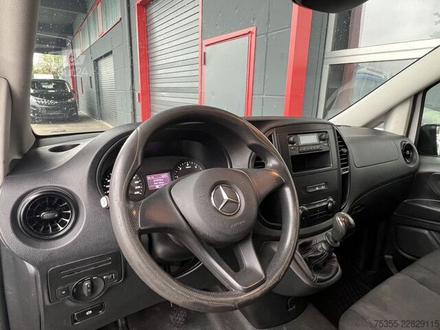 شاحنة بانل MERCEDES-BENZ Vito 110 CDI Lang Klima 3-Sitzer Heckflügeltüren