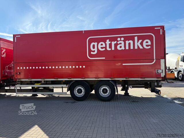 Drankentrailer ORTEN Getränkeanhänger Tandem/Schwenkwand/Staplerhalte