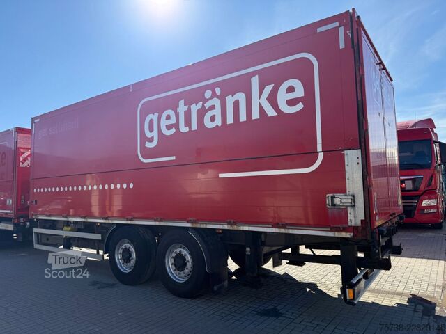 Drankentrailer ORTEN Getränkeanhänger Tandem/Schwenkwand/Staplerhalte