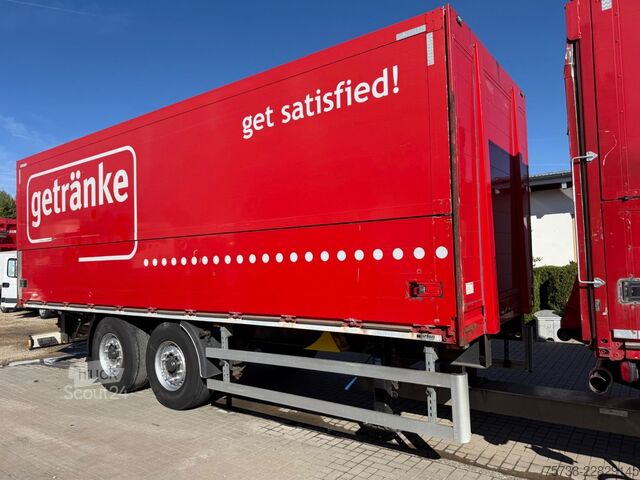 Drankentrailer ORTEN Getränkeanhänger Tandem/Schwenkwand/Staplerhalte