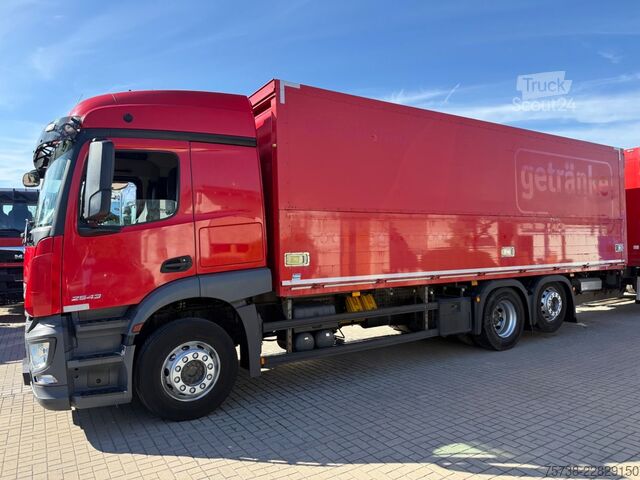 Φορτηγό μεταφοράς ποτών MERCEDES-BENZ Actros 2543 Getränke/Retarder/Lenkachse/Klima