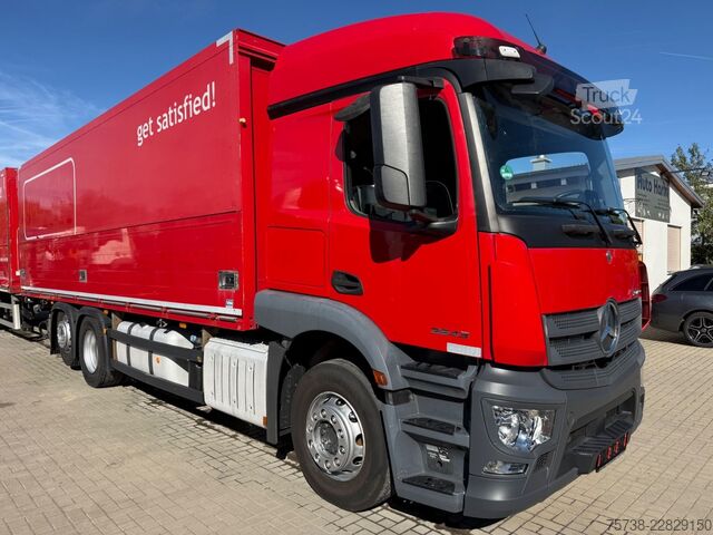 Φορτηγό μεταφοράς ποτών MERCEDES-BENZ Actros 2543 Getränke/Retarder/Lenkachse/Klima