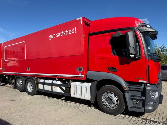 Φορτηγό μεταφοράς ποτών MERCEDES-BENZ Actros 2543 Getränke/Retarder/Lenkachse/Klima
