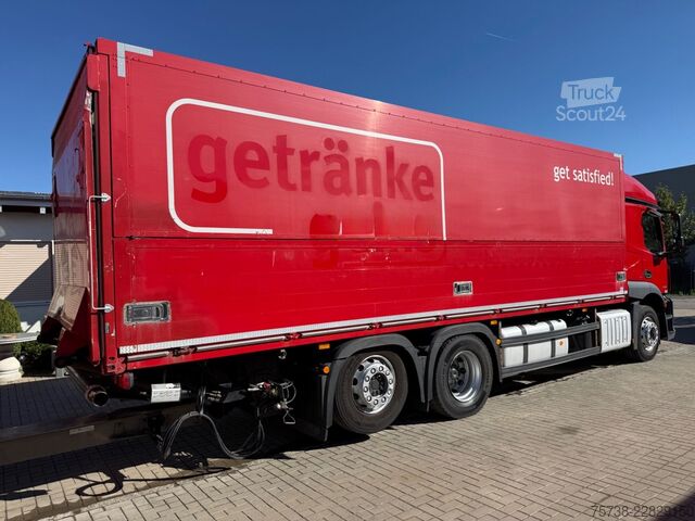Φορτηγό μεταφοράς ποτών MERCEDES-BENZ Actros 2543 Getränke/Retarder/Lenkachse/Klima