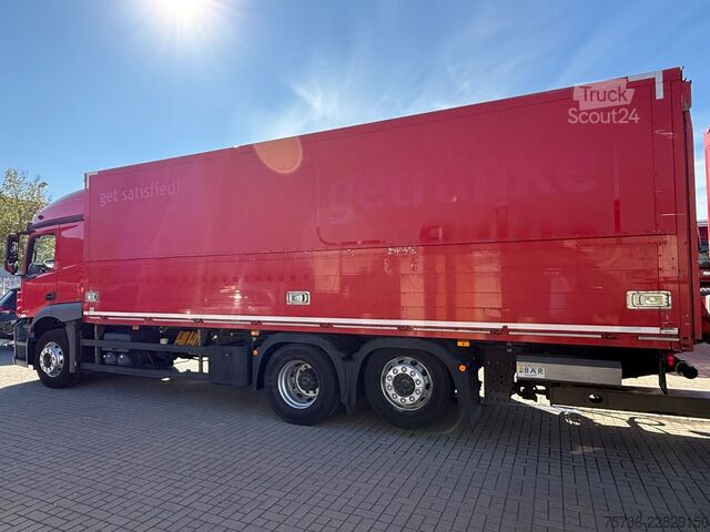Φορτηγό μεταφοράς ποτών MERCEDES-BENZ Actros 2543 Getränke/Retarder/Lenkachse/Klima