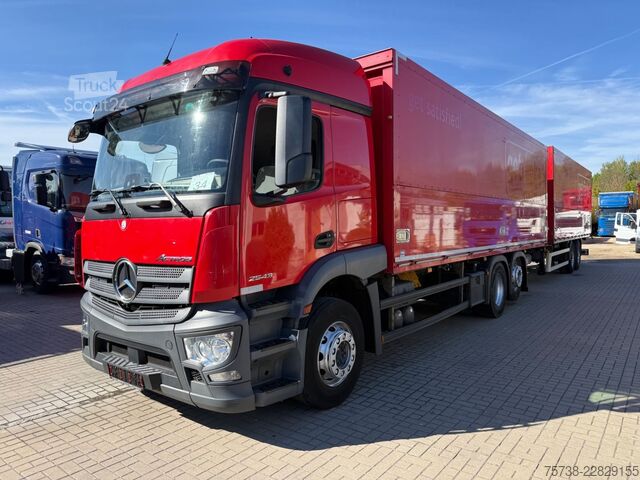 Φορτηγό μεταφοράς ποτών MERCEDES-BENZ Actros 2543 Getränke/Retarder+ANHÄNGER Orten