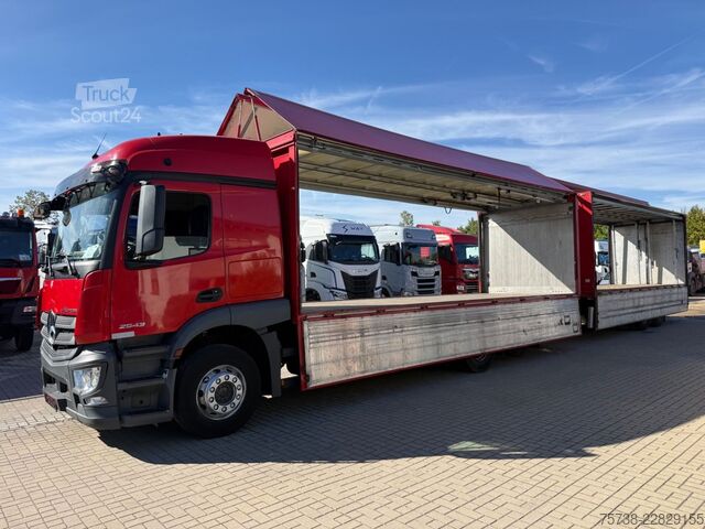 Φορτηγό μεταφοράς ποτών MERCEDES-BENZ Actros 2543 Getränke/Retarder+ANHÄNGER Orten
