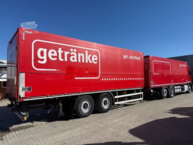Φορτηγό μεταφοράς ποτών MERCEDES-BENZ Actros 2543 Getränke/Retarder+ANHÄNGER Orten