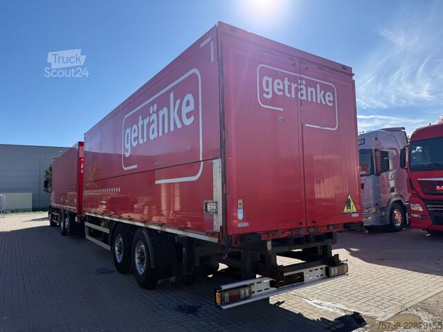 Φορτηγό μεταφοράς ποτών MERCEDES-BENZ Actros 2543 Getränke/Retarder+ANHÄNGER Orten