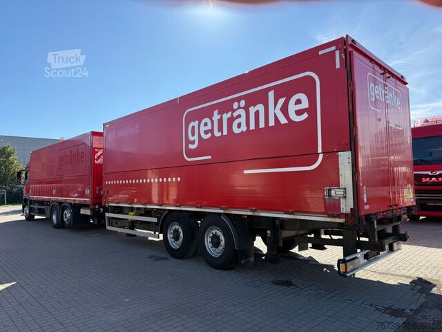 Φορτηγό μεταφοράς ποτών MERCEDES-BENZ Actros 2543 Getränke/Retarder+ANHÄNGER Orten