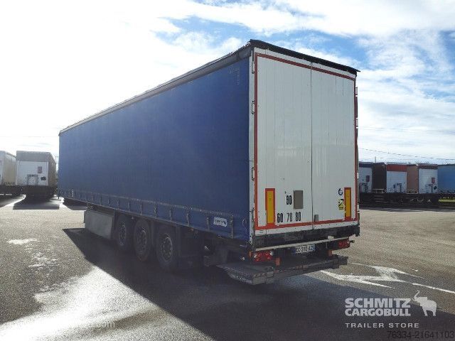 Semi-remorque bâchée Schmitz Cargobull Semitrailer Curtainsider Standard Hayon