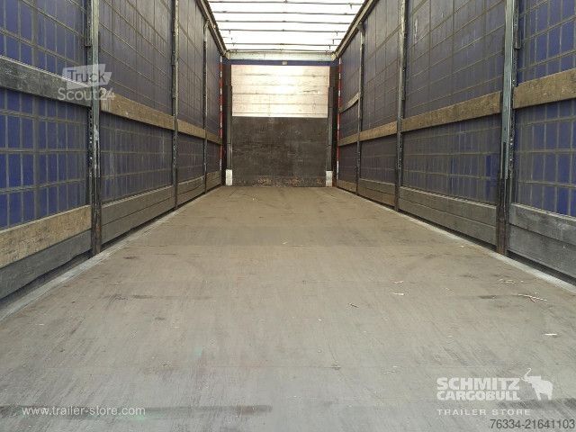 Semi-remorque bâchée Schmitz Cargobull Semitrailer Curtainsider Standard Hayon