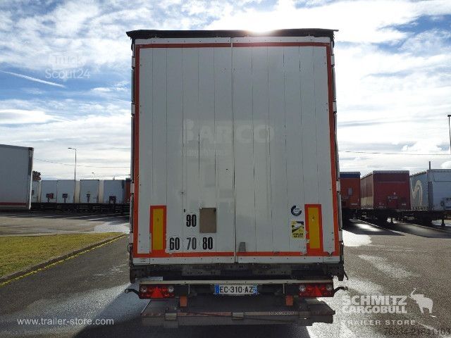 Semi-remorque bâchée Schmitz Cargobull Semitrailer Curtainsider Standard Hayon