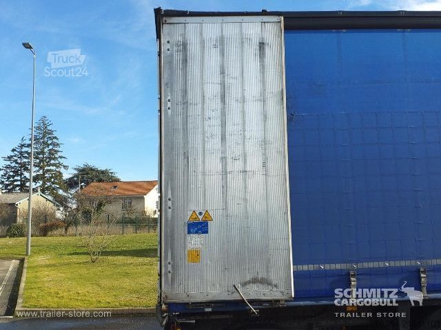 Semi-remorque bâchée Schmitz Cargobull Semitrailer Curtainsider Standard Hayon